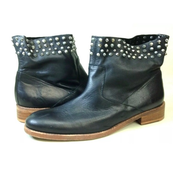 ❤️Zadig & Voltaire Low Marlow Studded Boots 7.5 - Picture 5 of 5